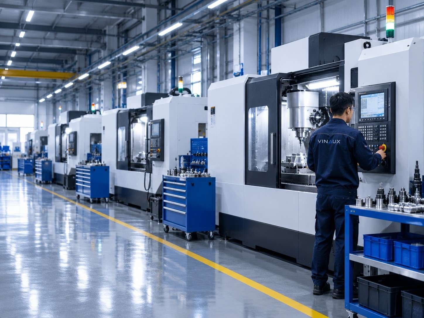 Vinaux CNC manufacturing facility